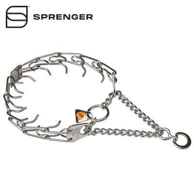 Stainless Steel Pinch Prong Collar with Swivel (2.25mm x 16 inches) Herm Sprenger